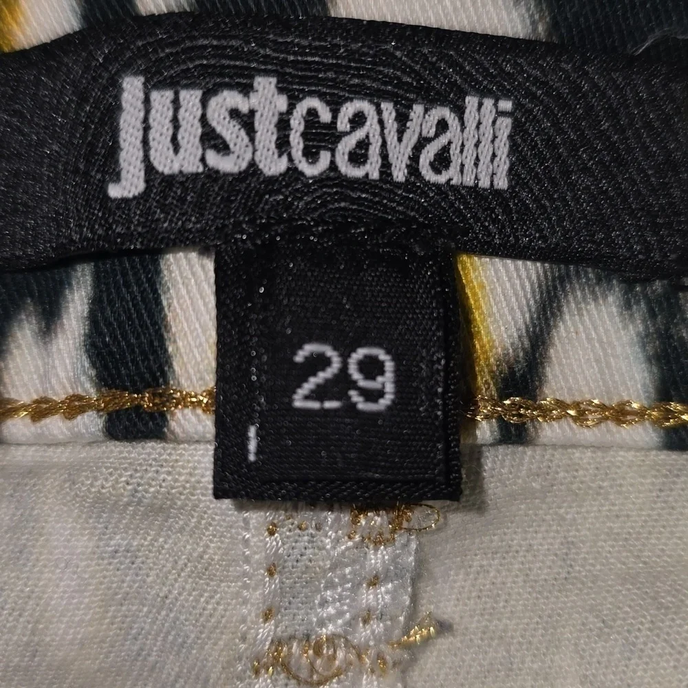 JUST CAVALLI-JACQUARD PRINT LEGGINGS - Picture 2 of 8